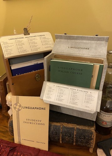 Linguaphone german italian - linguaphone,