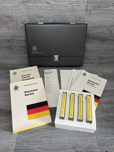 Vintage linguaphone german - vintage,